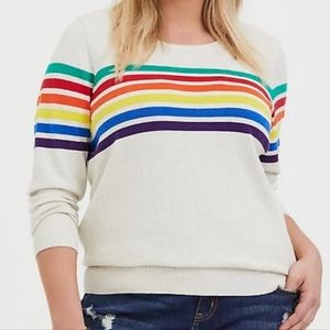Rainbow Stripe Sweater